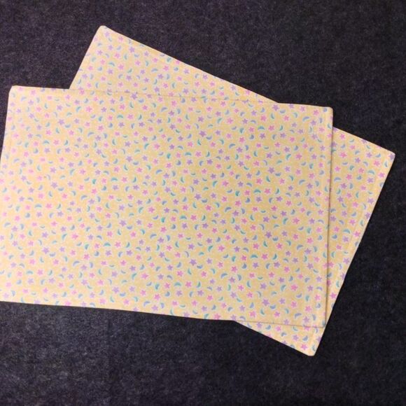 NEW Moon and Stars Cotton Placemats (Set of 2) - Picture 4 of 7